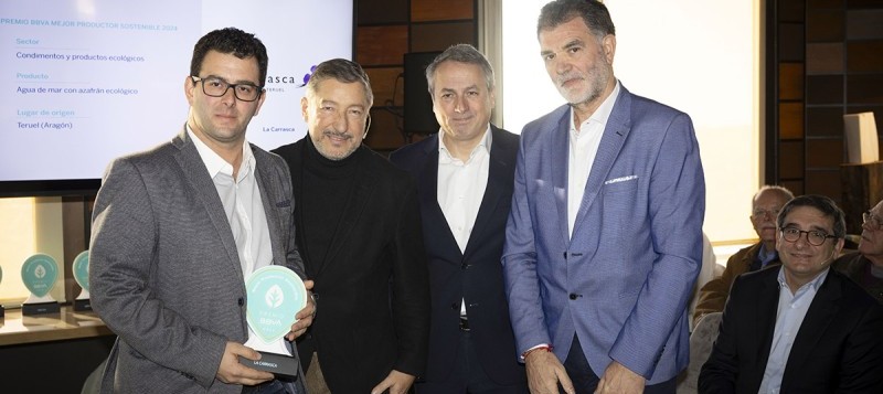 Galardón BBVA para nuestra Agua de Mar con Azafrán