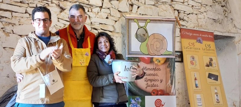 Slow Food rinde homenaje a Azafrán La Carrasca en el Día de San Jorge