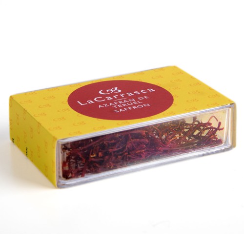 AZAFRÁN TRADICIONAL 0.5g. CAJITA DE METACRILATO
