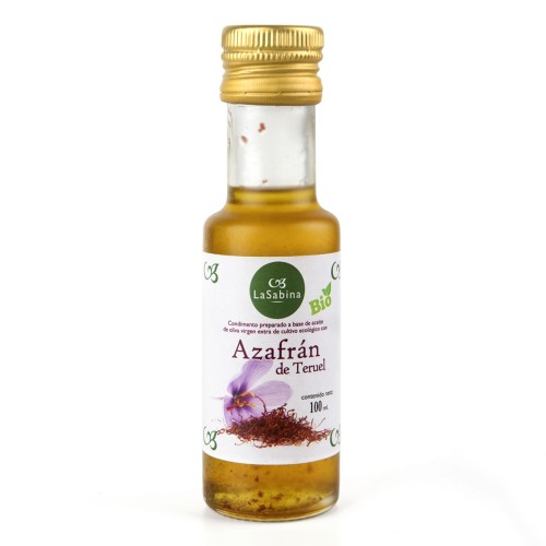 La Sabina Organic Extra Virgin Olive Oil with Saffron