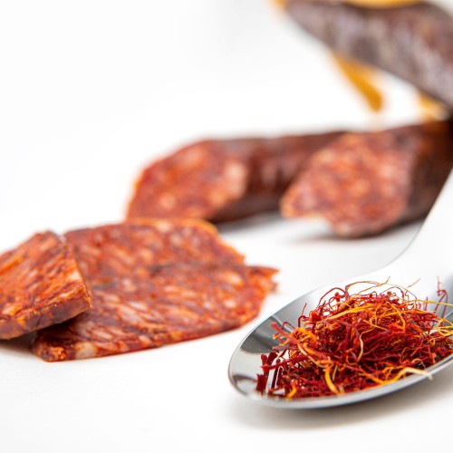 Chorizo with Bio Saffron