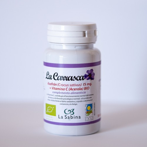 CAPSULAS DE AZAFRÁN 15mg. #60
