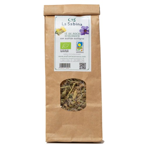 Wild tea (té de roca) with saffron