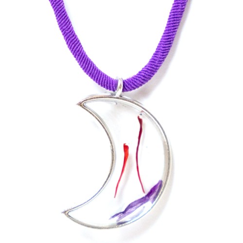 Pendant Sky of Teruel.  Saffron Jewerly