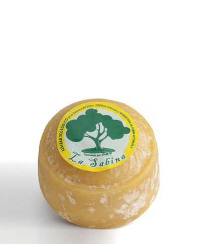 Queso de Cabra con Azafrán Ecológico